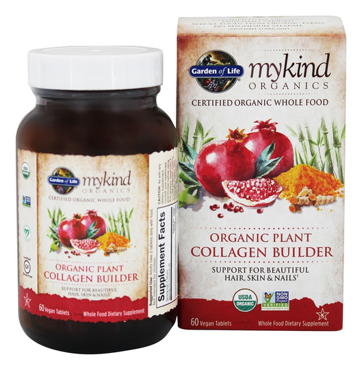 Garden of Life - mykind Organics Organic Plant Collagen Builder - 60 Vegan Tablet(s)