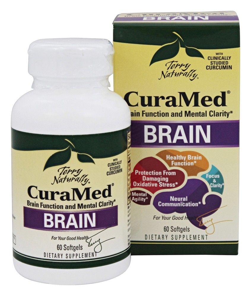 EuroPharma - Terry Naturally Curamed Brain - 60 Softgels