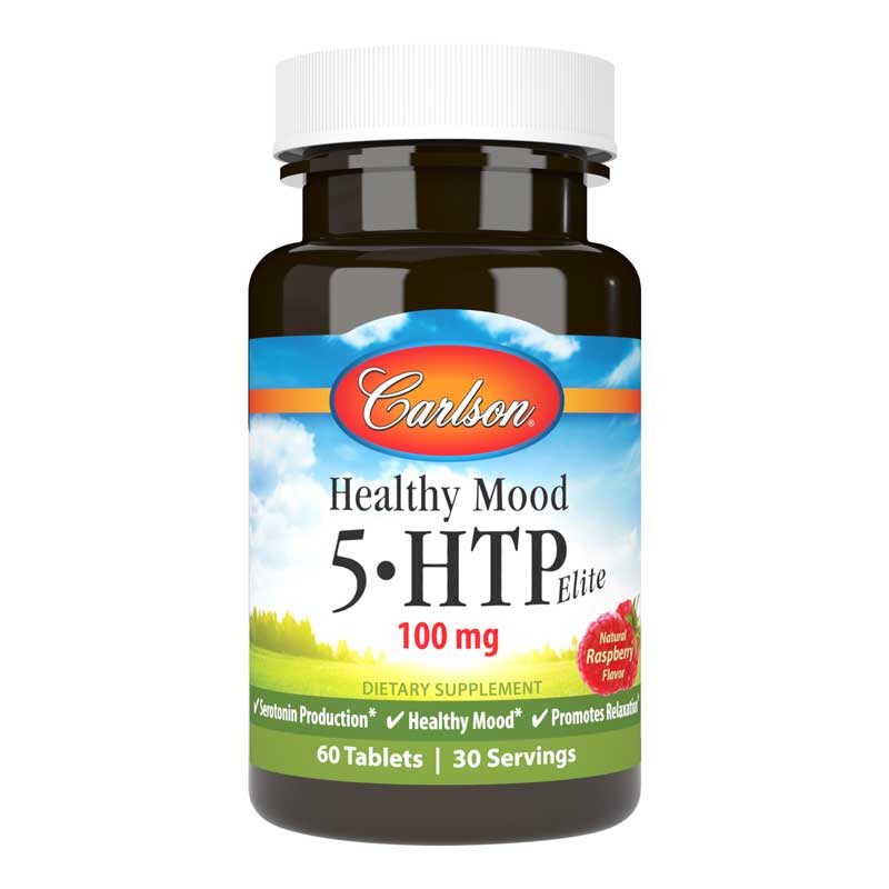 Carlson Labs Healthy Mood 5 HTP Elite 60 Tablets