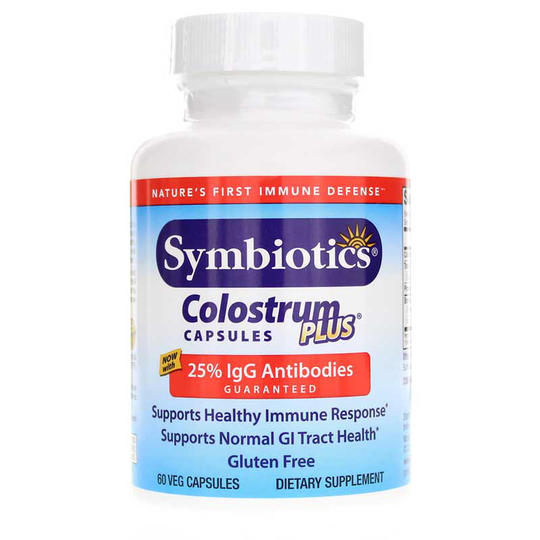 Symbiotics Colostrum Plus Capsules 60 Veg Capsules