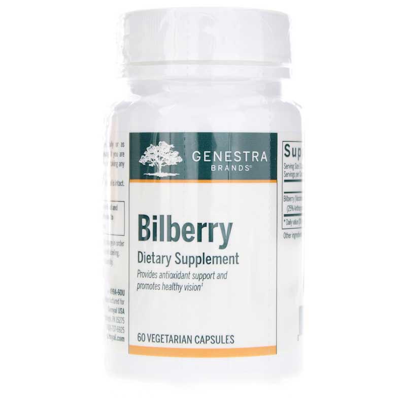 Genestra Bilberry 60 Veg Capsules
