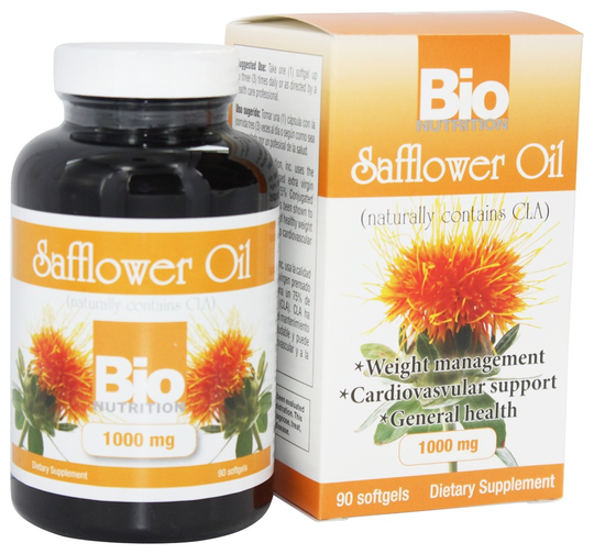 Bio Nutrition - Safflower Oil 1000 mg. - 90 Softgels