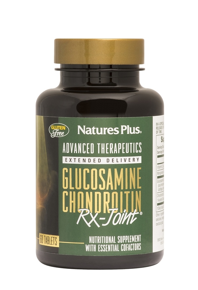 Natures Plus - Glucosamine Chondroitin Rx-Joint Extended Delivery - 60 Tablets
