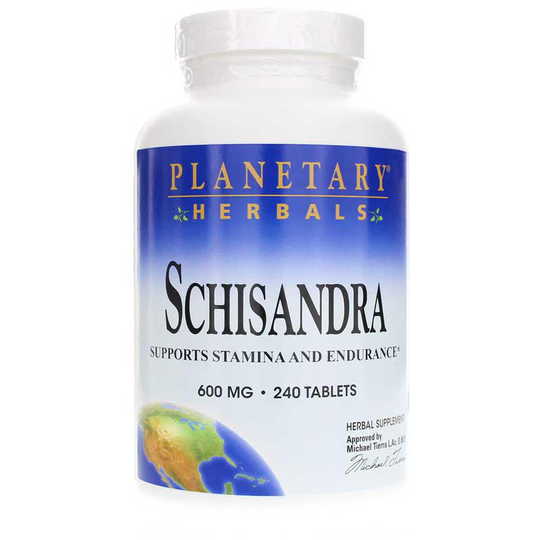 Planetary Herbals Schisandra 600 Mg 240 Tablets