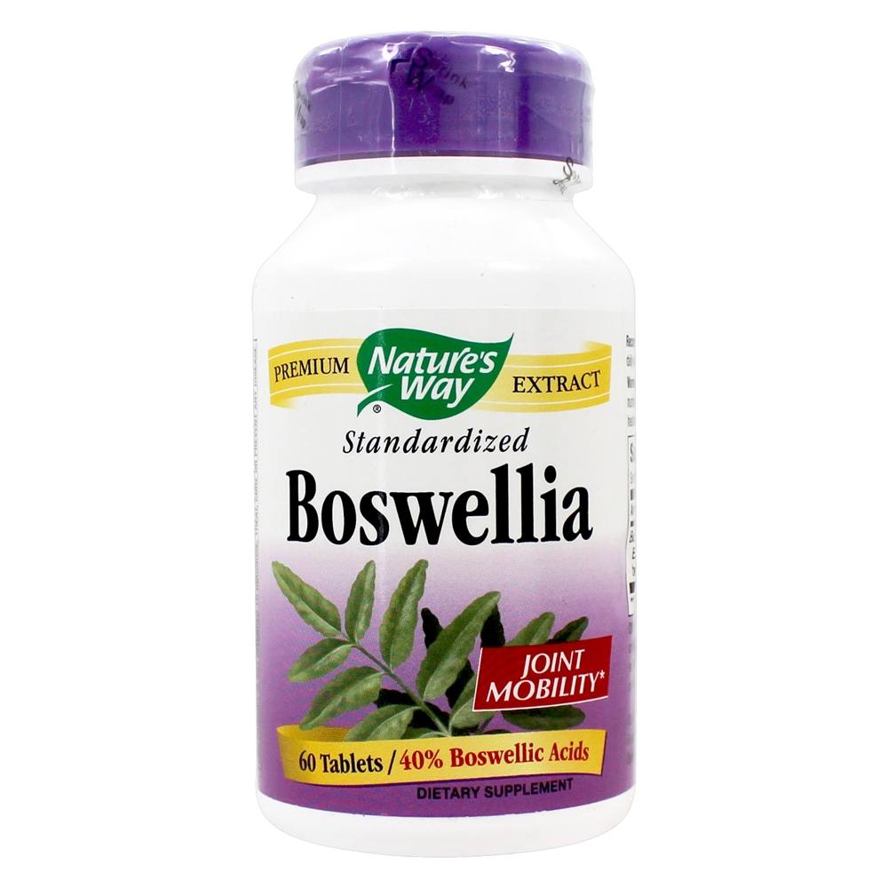Nature's Way - Boswellia Standardized - 60 Tablets