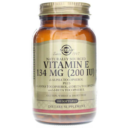 Solgar Vitamin E 134 Mg (200 IU) 100 Softgels