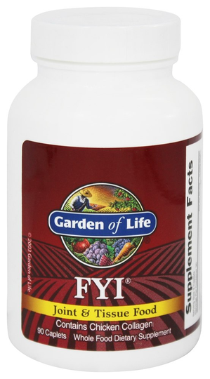 Garden of Life - FYI Joint and Tissue Food - 90 Caplets