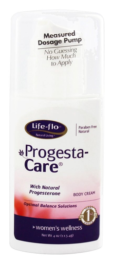 Life-Flo - Progesta-Care Natural Progesterone Body Cream - 4 oz.
