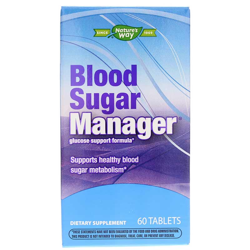 Natures Way Blood Sugar Manager 60 Tablets