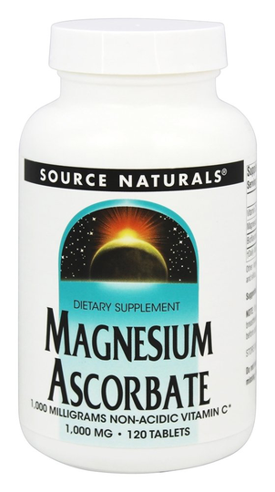 Source Naturals - Magnesium Ascorbate 1000 mg. - 120 Tablets