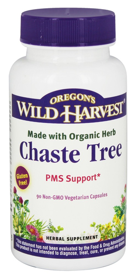 Oregon's Wild Harvest - Chaste Tree - 90 Vegetarian Capsules
