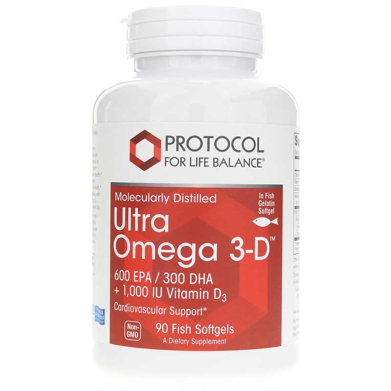 Protocol For Life Balance Ultra Omega 3-D 90 Softgels