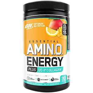 Essential AMIN.O. Energy Plus UC-11 Collagen - Mango Lemonade (9.5 oz / 30 Servings)