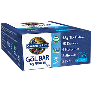 GOL Organic Bar - Blueberry (12 Bars)