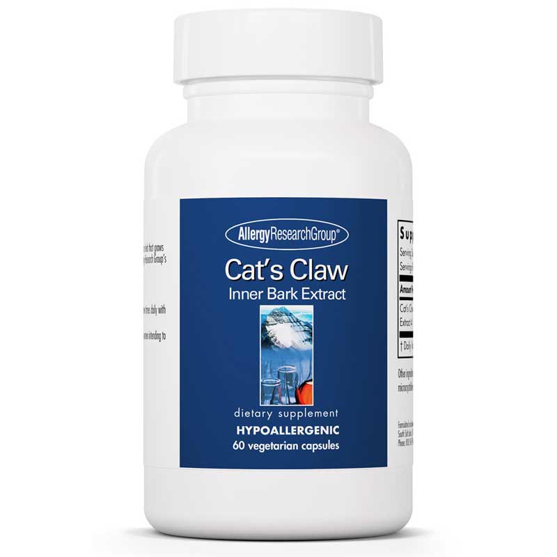 Allergy Research Group Cats Claw 60 Veg Capsules