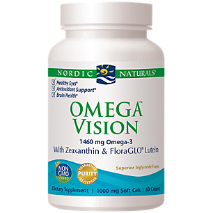 Omega Vision with Zeaxanthin & FloraGLO Lutein - 1,460 MG Omega-3s (60 Softgels)