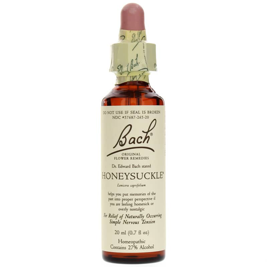 Bach Flower Remedies Honeysuckle Flower Essence .7 Oz