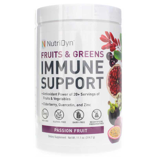 NutriDyn Fruits & Greens Immune Support 11.1 Oz