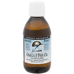Arctic Pure Omega 3 Fish Oil - Natural Lemon - EPA 740mg / DHA 460 mg - 1,200 MG (6.7 Fluid Ounces)