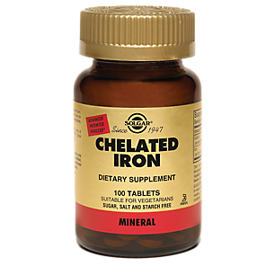 Chelated Iron (100 Tablets)