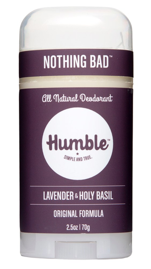 Humble Brands - All Natural Deodorant Stick Lavender & Holy Basil - 2.5 oz.