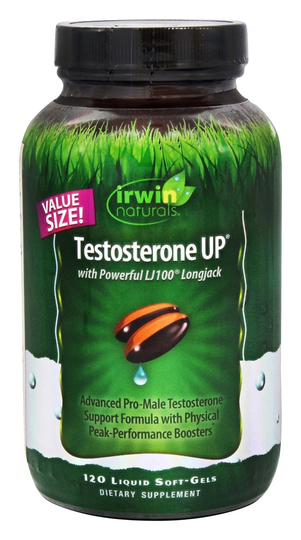 Irwin Naturals - Testosterone UP - 120 Softgels