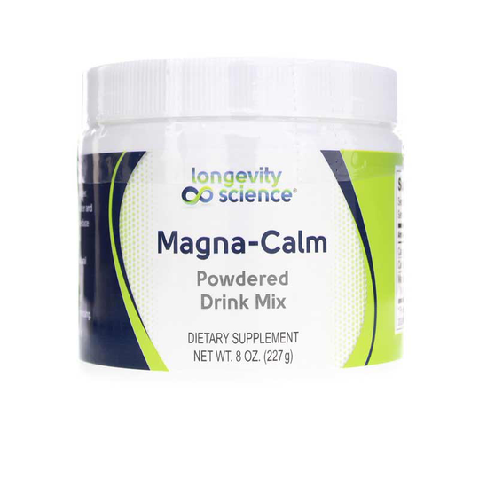 Longevity Science Magna Calm Powdered Drink Mix 8 Oz