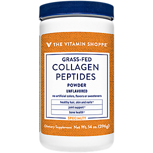 Collagen Peptides Grass-Fed Powder - Healthy Hair, Skin, Nails, Bones & Joints - Unflavored (14 oz. / 60 Servings)