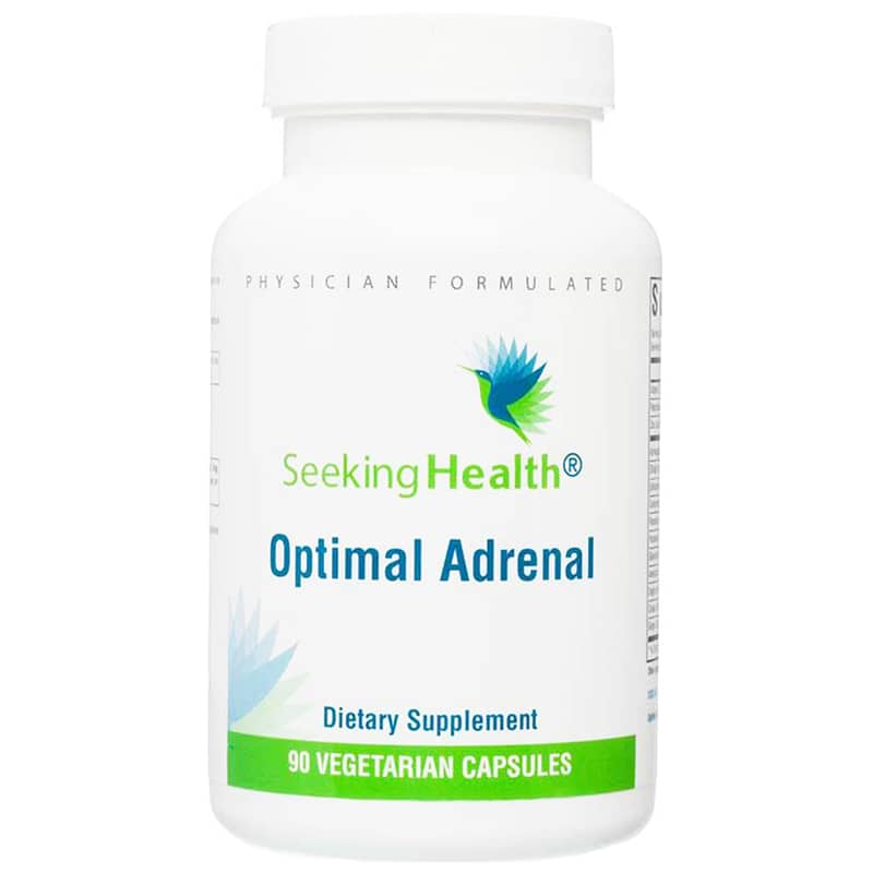 Seeking Health Optimal Adrenal 90 Veg Capsules
