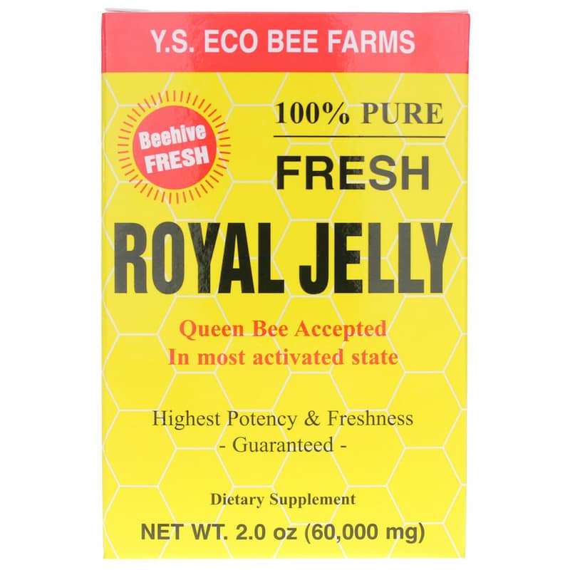 YS Organic Bee Farms Fresh Royal Jelly 2 Oz