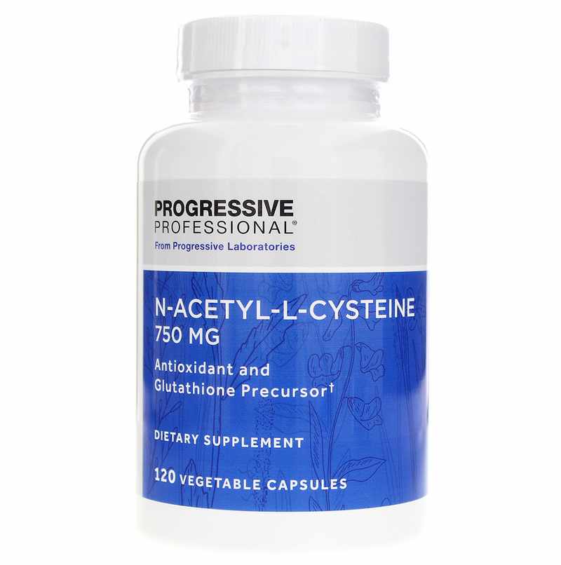 Progressive Labs N-Acetyl-L-Cysteine 750 Mg 120 Veg Capsules