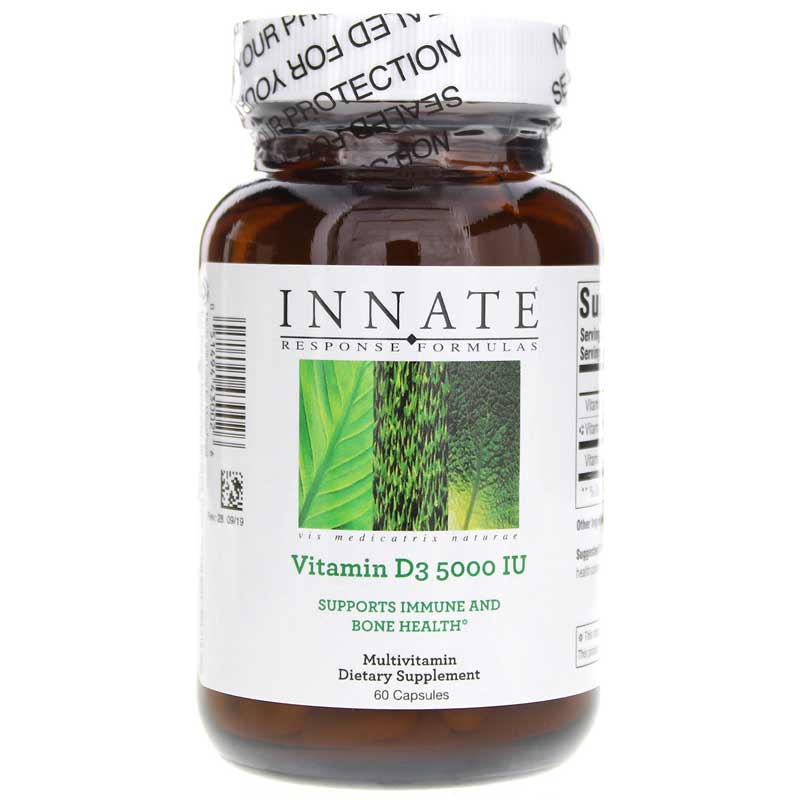 Innate Response Vitamin D3 5000 IU 60 Capsules