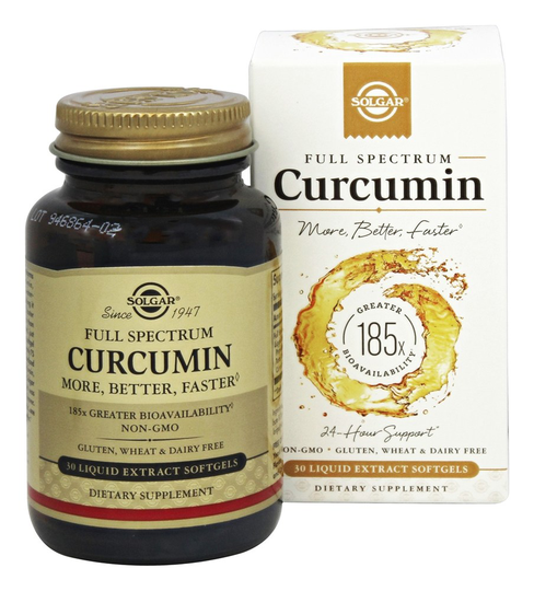Solgar - Full Spectrum Curcumin - 30 Softgels
