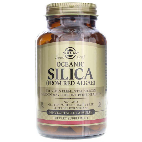 Solgar Oceanic Silica 25 Mg 100 Veg Capsules