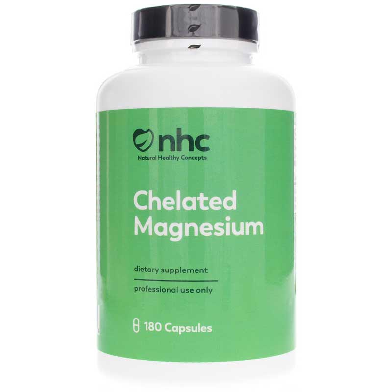 Natural Healthy Concepts Chelated Magnesium 180 Capsules