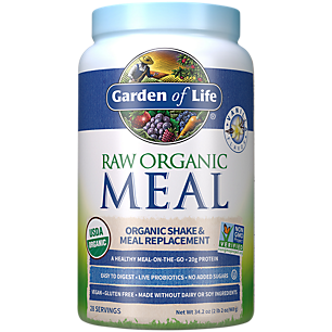 Raw Meal Organic Shake & Meal Replacement - Vanilla (34.2 oz. / 28 Servings)