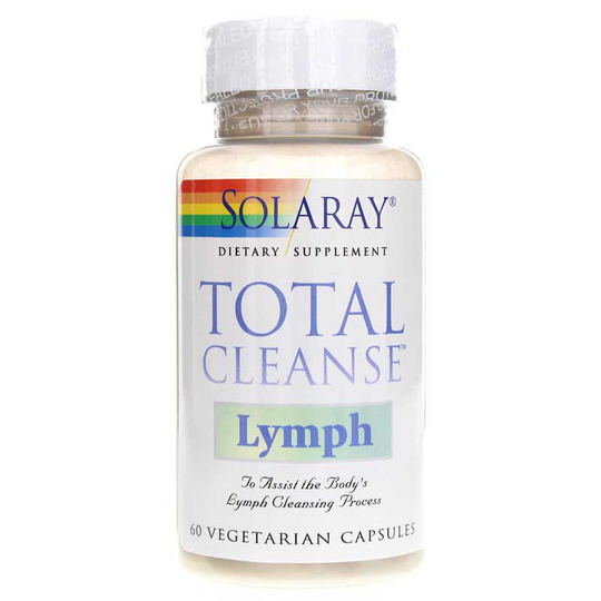 Solaray Total Cleanse, Lymph Formula 60 Veg Capsules