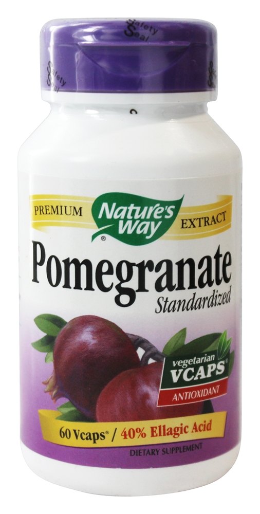Nature's Way - Standardized Pomegranate - 60 Vegetarian Capsules