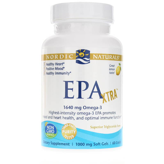 Nordic Naturals EPA Xtra Lemon 60 Softgels