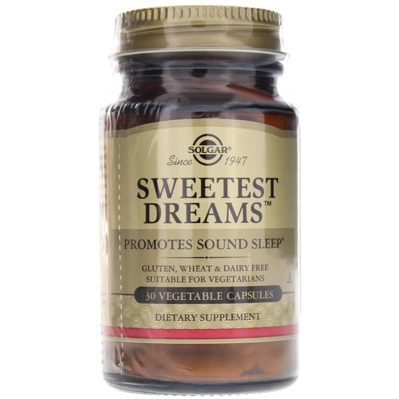 Solgar Sweetest Dreams 30 Veg Capsules