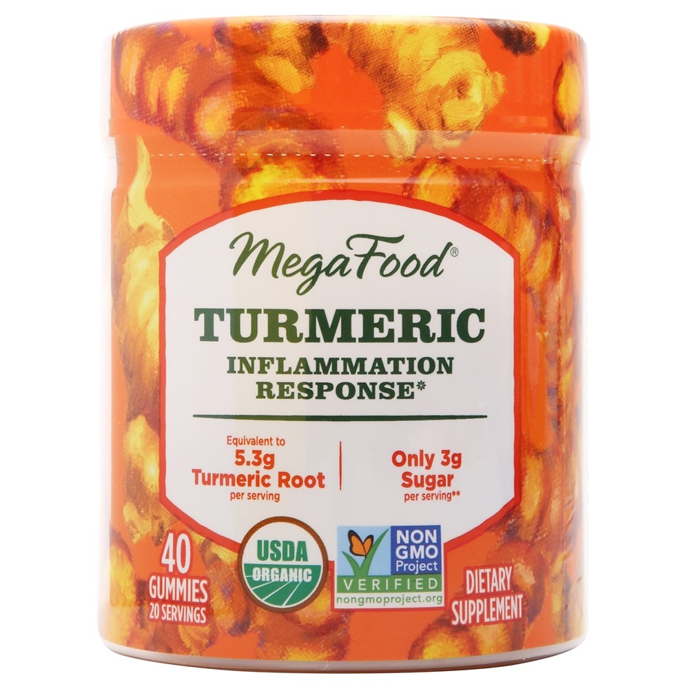 MegaFood - Turmeric Inflammation Response - 40 Gummies