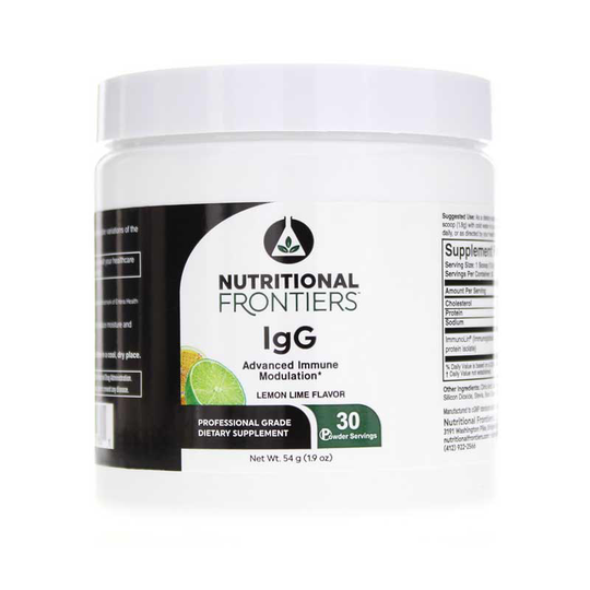 Nutritional Frontiers IgG Powder Lemon Lime 30 Servings