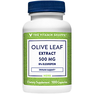 Olive Leaf Extract - Immune Support - 500 MG - 6% Oleuropein (100 Capsules)