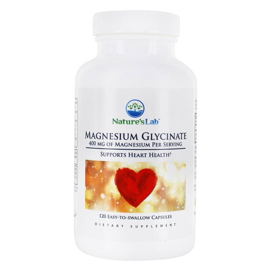 Nature's Lab - Magnesium Glycinate 400 mg. - 120 Capsules