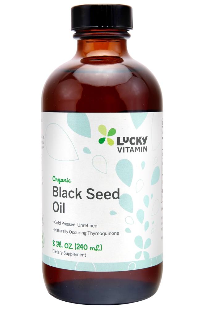 LuckyVitamin - Organic Black Seed Oil Cold-Pressed - 8 fl. oz.