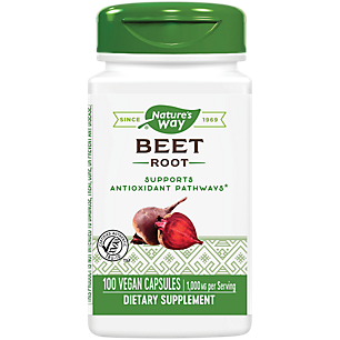 Beet Root - Supports Antioxidant Pathways - Made with Natural Sugars for Energy - 500 MG (100 Capsules)