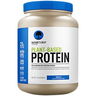 Nature's Best Plant-Based Pea & Brown Rice Protein - Vanilla (1.23 lb. / 20 Servings)