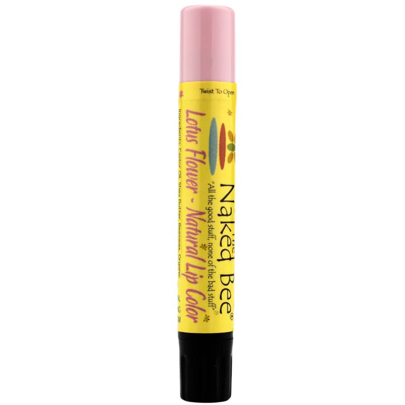 Naked Bee Natural Lip Color Lotus Flower