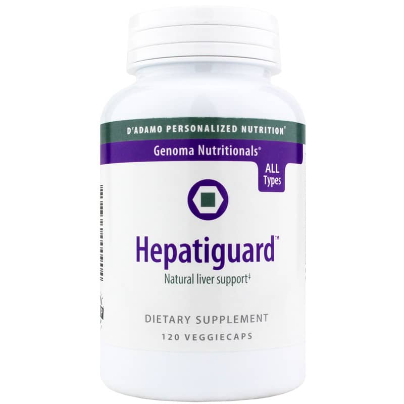 D Adamo Personalized Nutrition Hepatiguard 120 Veg Capsules