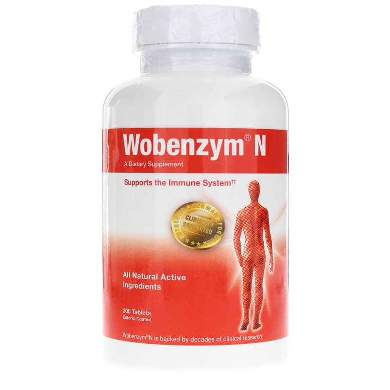 Mucos Pharma Wobenzym N 200 Tablets
